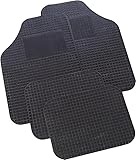 POP SET 4 TAPPETI IN GOMMA TPE UNIVERSALI COMPATIBILI PER FIAT 600 SET 4 TAPPETINI 4 PEZZI IN PLASTICA