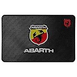 RZSYSSZD Tappetino Antiscivolo Auto per Abarth Grande Punto 2007-2010,Tappetino Cruscotto Auto Tappetino per Telefono Antiscivolo