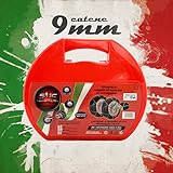 SMC Catene da Neve OMOLOGATE O-Norm TUV 9mm per Pneumatici GOMME 215/50 R 17