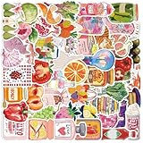 Set 50 Adesivi Mediterranei Elegantemente Decorativi Resistenti Impermeabili Per Riviste Dispositivi Tecnici Adesivi Rimovibili