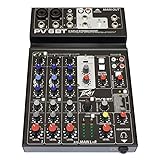 Peavey PV 6 BT Mezclador Compacto de 6 Canales Bluetooth