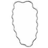 Breil, Collezione Flowing, Gioiello Donna, Collana - Bracciale in Acciaio Lucido, con 34 Moduli, Trasformabile e Indossabile in Tre Modi Diversi, Pratica Chiusura a Doppio Moschettone, Colore Silver