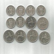 monete inglesi usato