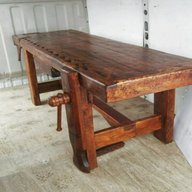 tavolo falegname antico usato