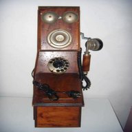 telefono legno antico in vendita usato