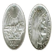 500 lire argento dante usato
