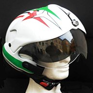 casco moto jet torrnado frecce tricolori usato