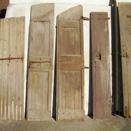 portone legno antico usato