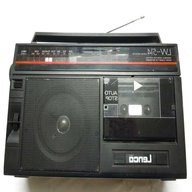 radio registratore cassette usato
