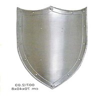 scudo medioevale usato
