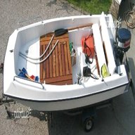 trimarano barca vetroresina usato