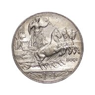 1 lira 1908 usato