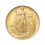 100 lire 1932 usato