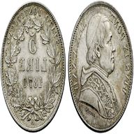 5 lire 1870 pontificio usato