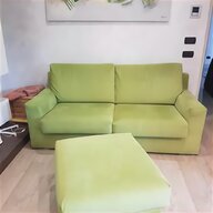 divano pelle verde usato