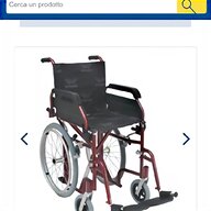 carrozzina disabili pieghevole usato