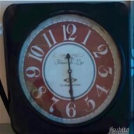 vintage rosso orologio usato