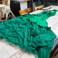 abito chiffon verde usato