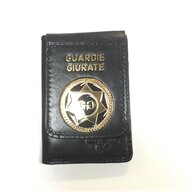 guardia giurata portafoglio usato
