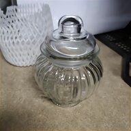 vetro vintage barattoli usato