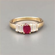 anello oro rubino diamanti usato