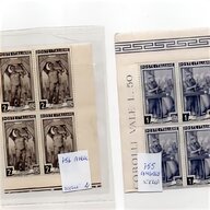 lotto francobolli quartine usato