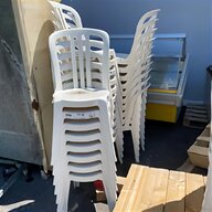 stock sedie plastica usato