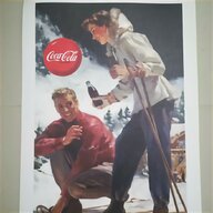poster vintage coca cola usato
