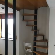 scala legno soffitta usato