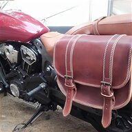 borse cuoio moto custom usato