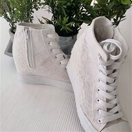sneakers zeppa bianco usato