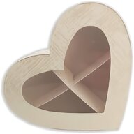 scatola forma cuore usato