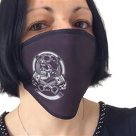 maschera protettiva usato