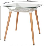 tavolino trasparente kartell usato