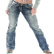 jeans a vita bassa usato
