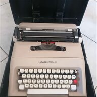 macchina scrivere antica olivetti lettera usato