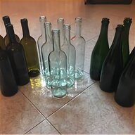 bottiglie vuote vetro usato