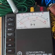 unaohm misuratore campo batterie usato