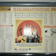calendario 1934 usato
