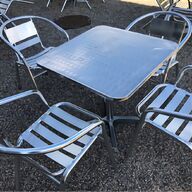 sedie alluminio esterno usato