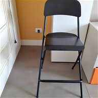 sedia alta pieghevole usato
