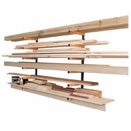 supporto pali legno usato