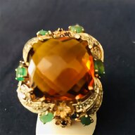 anelli oro bianco smeraldo usato
