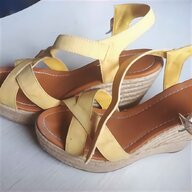 scarpe gialle tacco usato