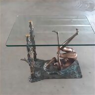 tavoli cristallo bronzo usato