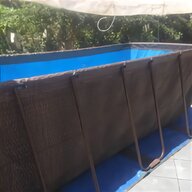scala piscina rettangolare fuoriterra usato