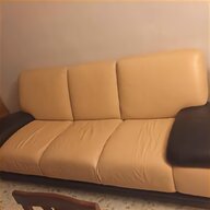 divano 2 posti marrone usato