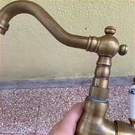 rubinetto bagno bronzo usato