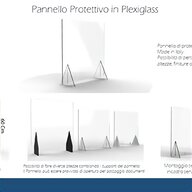 scatoline plexiglass usato