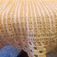 copertina lana uncinetto neonato usato